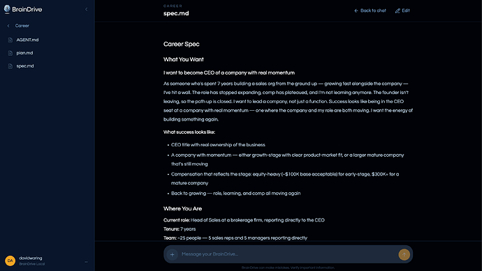 BrainDrive Spec Document