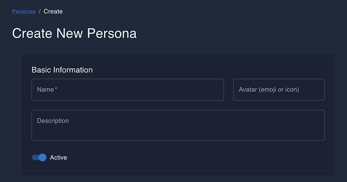 Naming your BrainDrive Persona