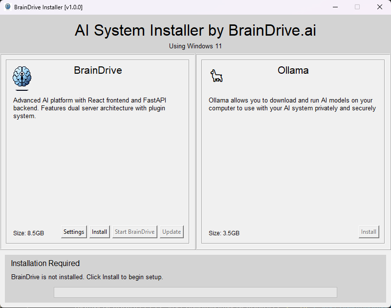BrainDriveInstaller