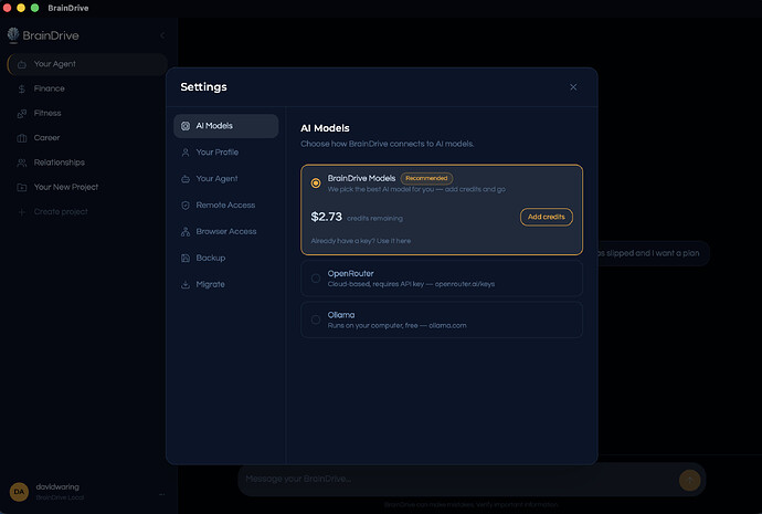 braindrive-ai-models-settings