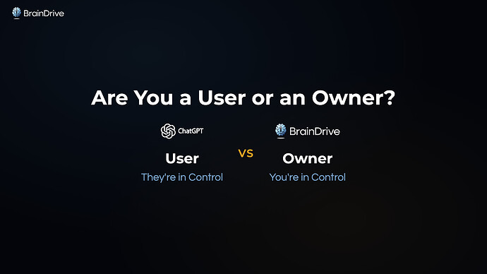 Are You a User or an Owner?
