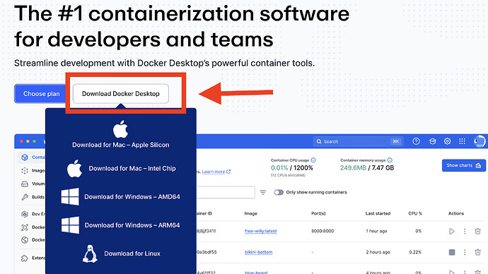 Docker Desktop Download